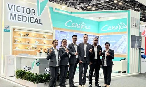 Victor Medical e Sanfeng Original Medical Shine alla mostra della salute araba!